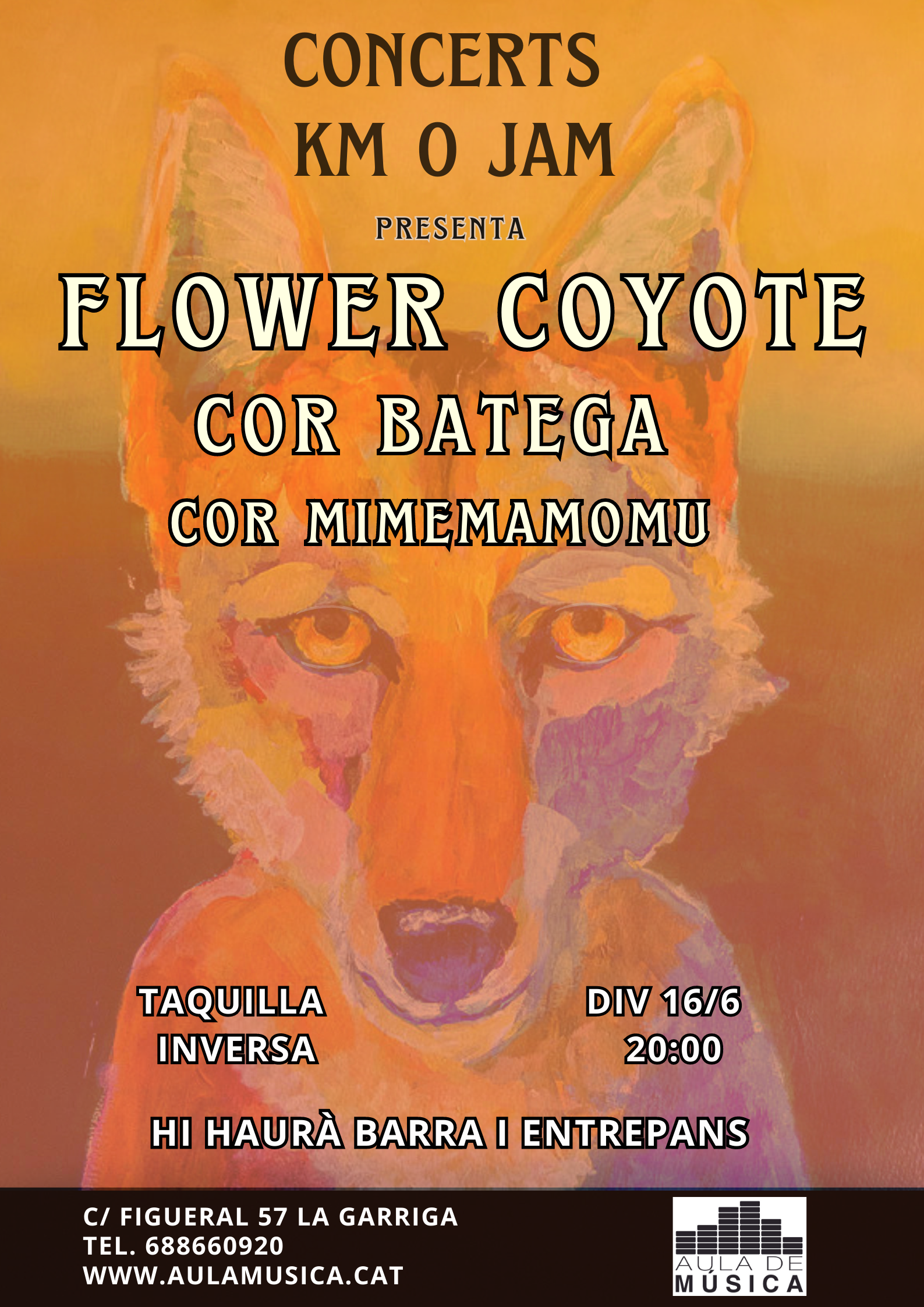 CONCERT FLOWER COYOTE COR BATEGA